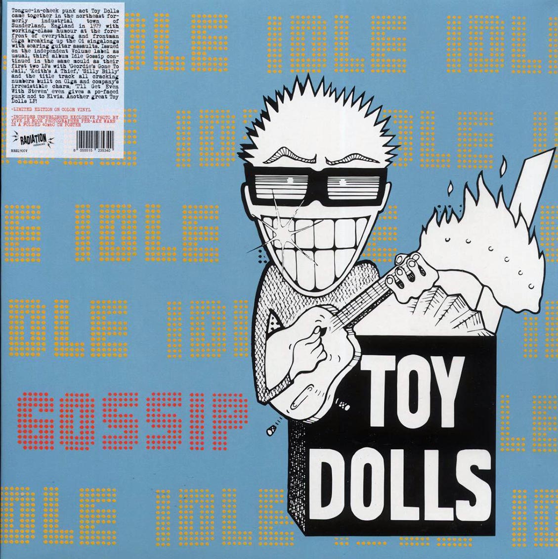 The Toy Dolls - Idle Gossip (white vinyl) Vinyl Record
