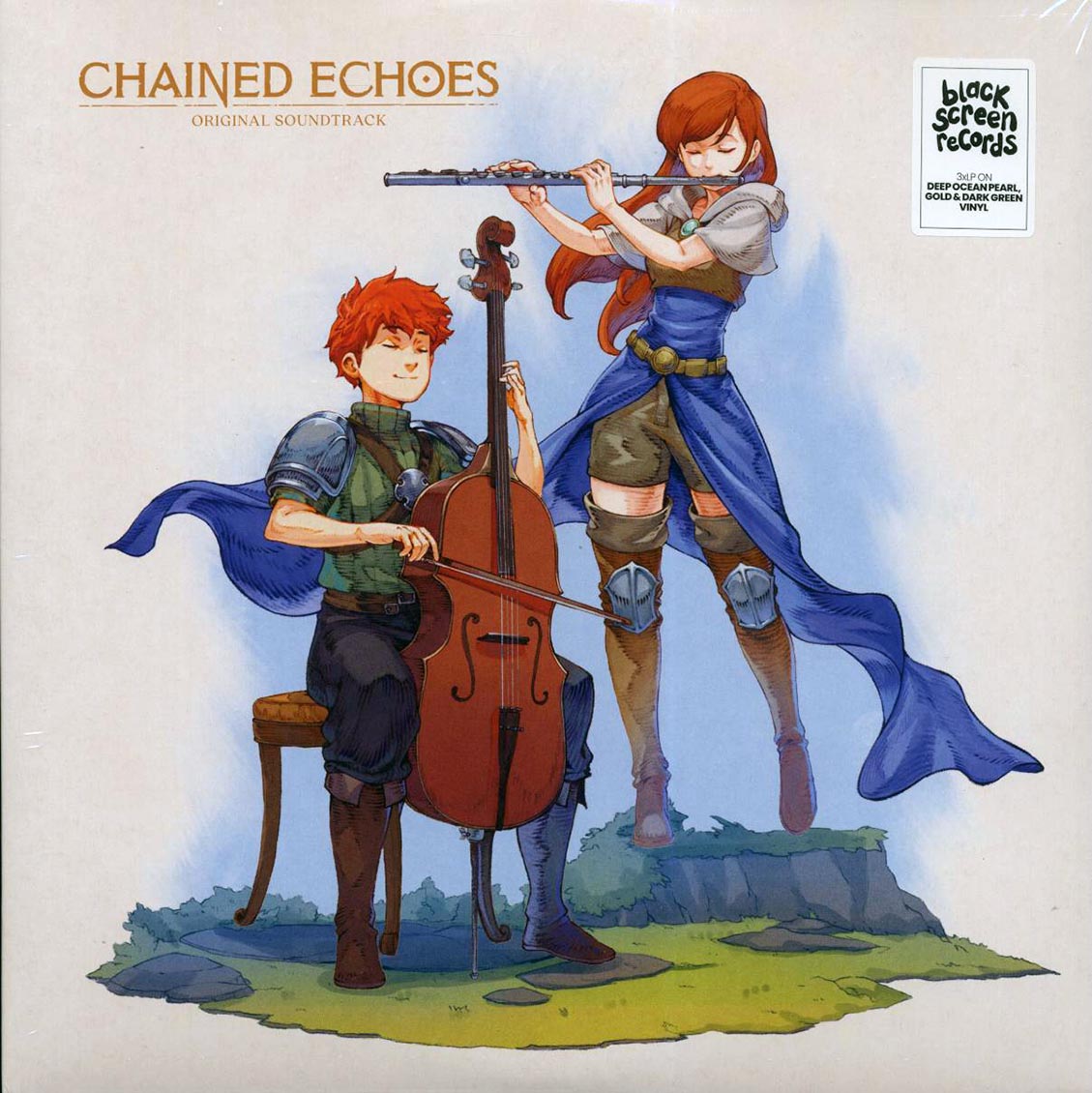 Eddie Marianukroh - Chained Echoes: Original Soundtrack (3xLP) (pearl/gold/green vinyl) Vinyl Record