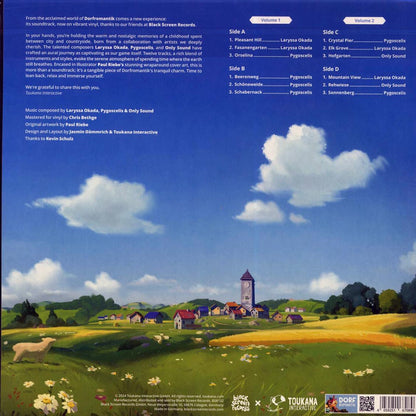 Laryssa Okada, Pygoscelis, Only Sound - Dorfromantik Soundtrack (2xLP) (feld yellow/blue fluss) Vinyl Record