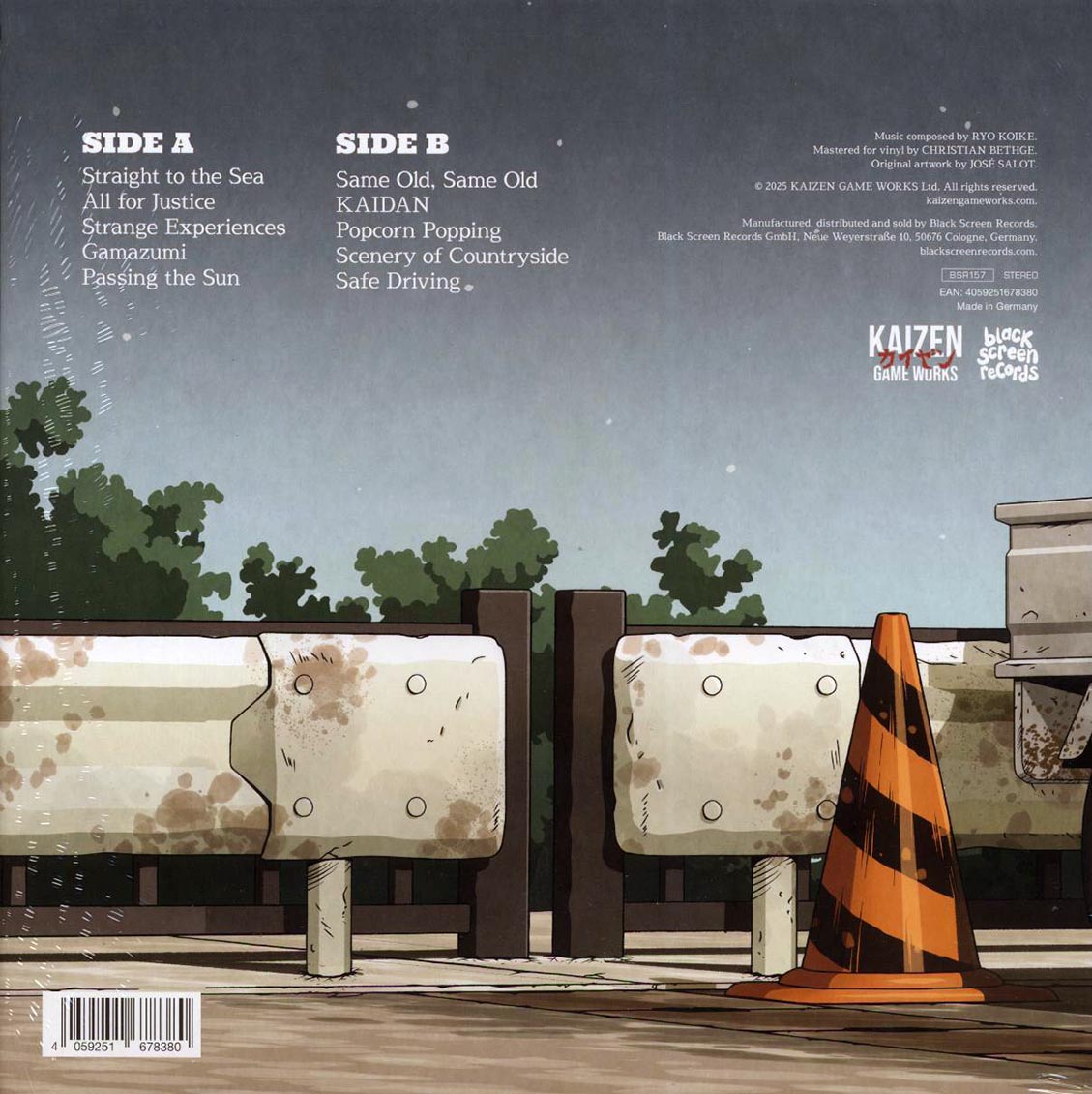Ryo Koike - Promise Mascot Agency Side: Original Soundtrack Side Ryo Koike (orange vinyl) Vinyl Record