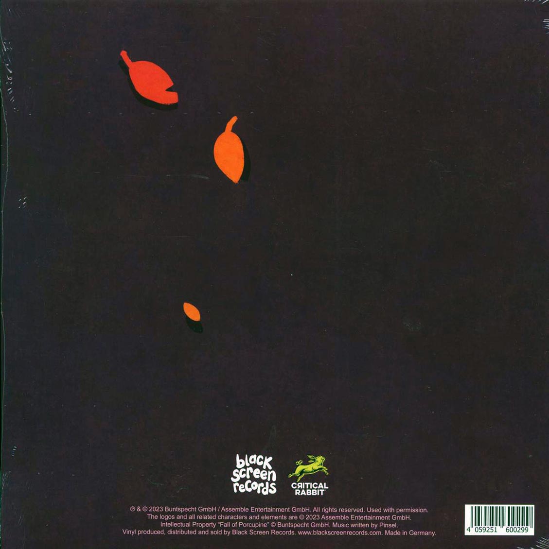Pinsel - Fall Of Porcupine: Original Soundtrack Vinyl Record
