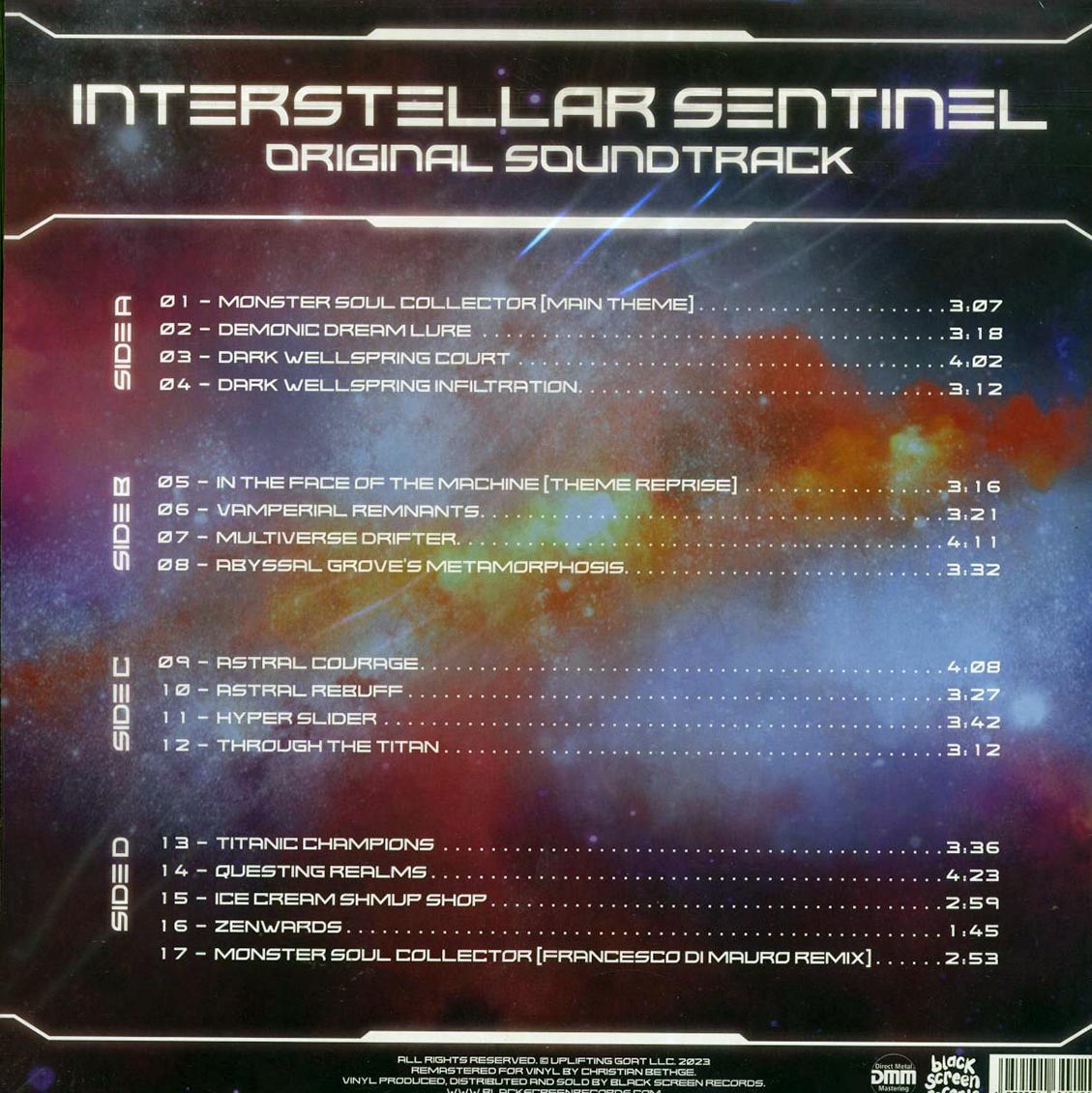 Chris Huelsbeck - Interstellar Sentinel: Original Soundtrack (2xLP) Vinyl Record