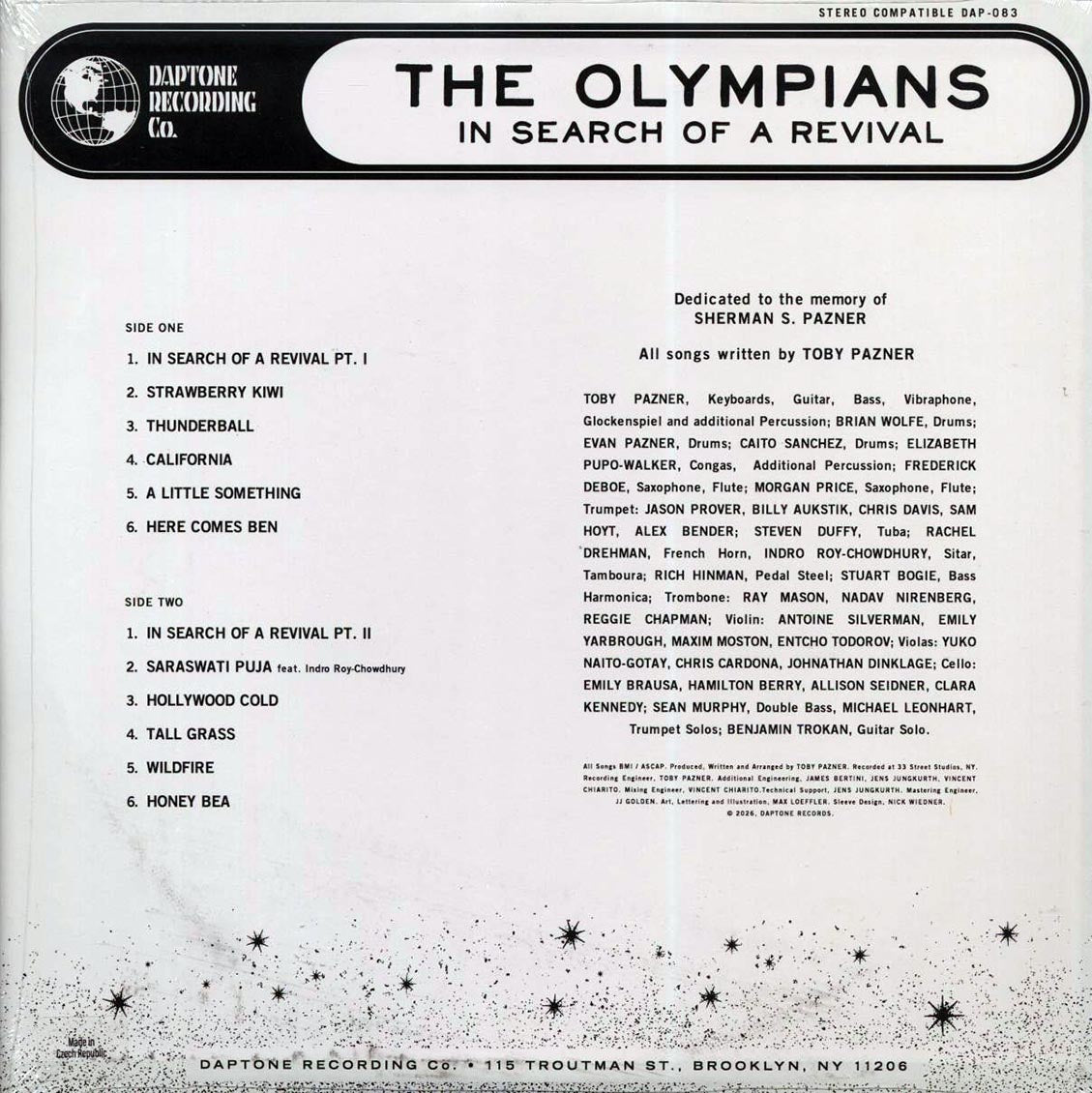 The Olympians - In Search Of A Revival Vinyl Record
