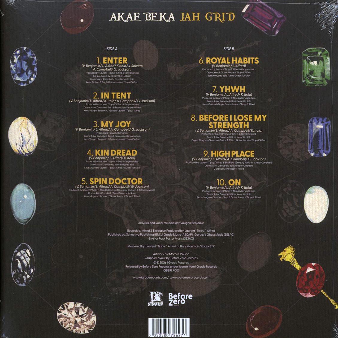 Akae Beka (Vaughn Benjamin/Midnite) - Jah Grid Vinyl Record