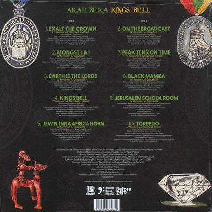 Akae Beka (Vaughn Benjamin/Midnite) - Kings Bell Vinyl Record