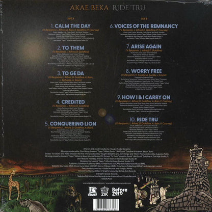 Akae Beka (Vaughn Benjamin/Midnite) - Ride Tru Vinyl Record