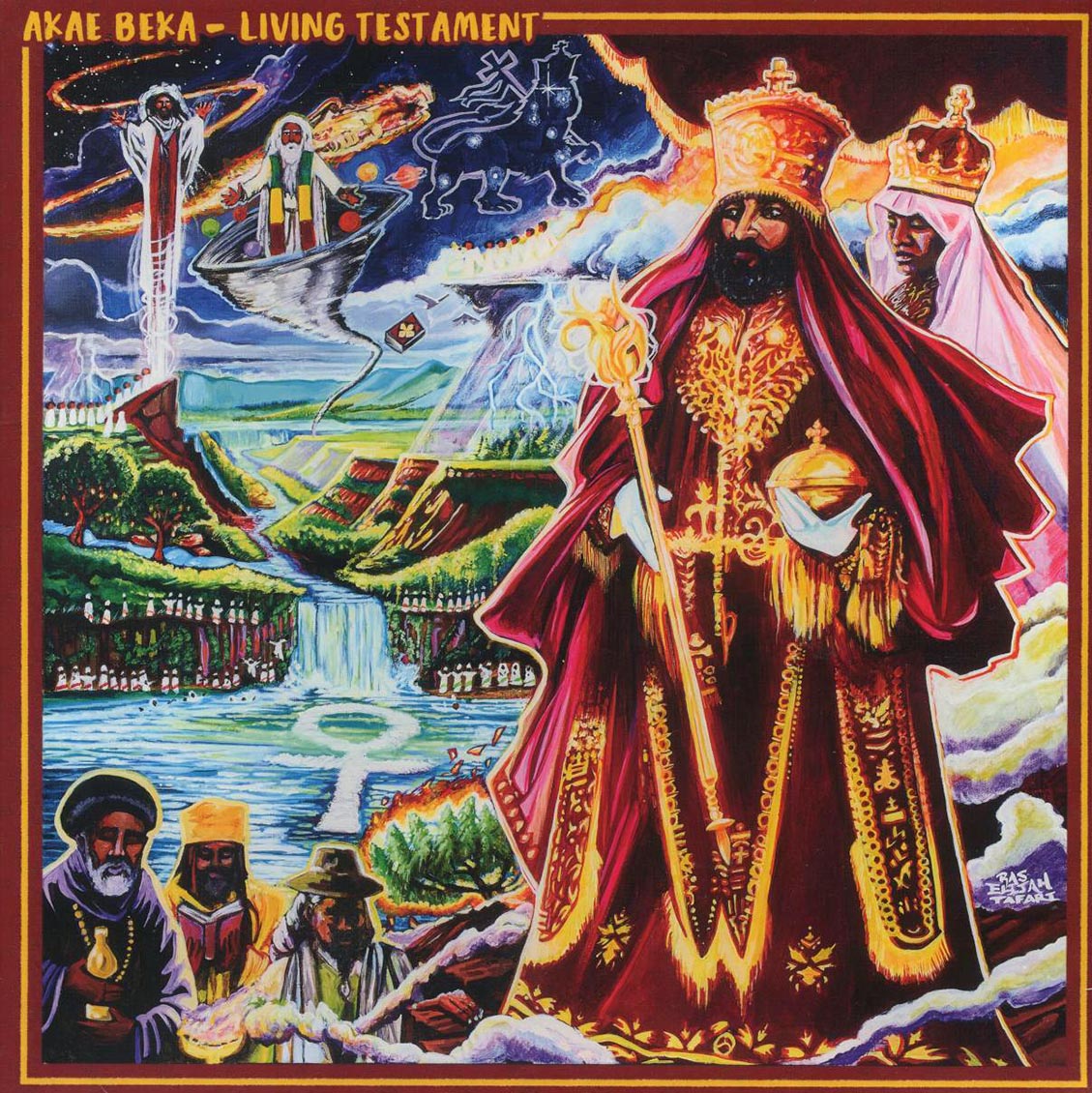 Akae Beka (Vaughn Benjamin/Midnite) - Living Testament Vinyl Record