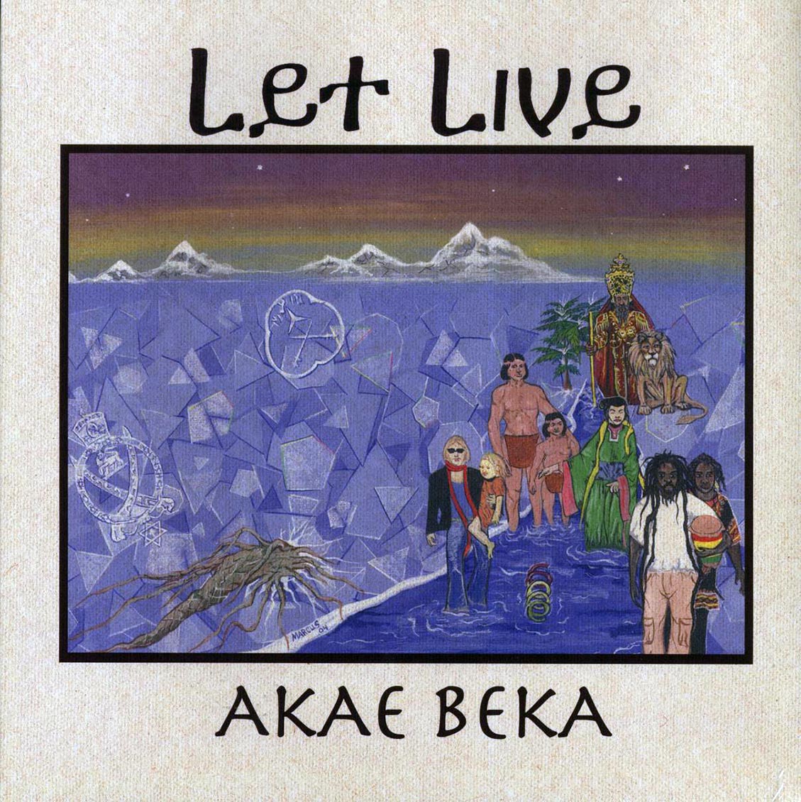 Akae Beka (Vaughn Benjamin/Midnite) - Let Live Vinyl Record
