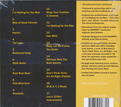 Lou Reed - Words & Music, May 1965 (ltd. ed.) (incl. 60-page booklet) (remastered) Music CD