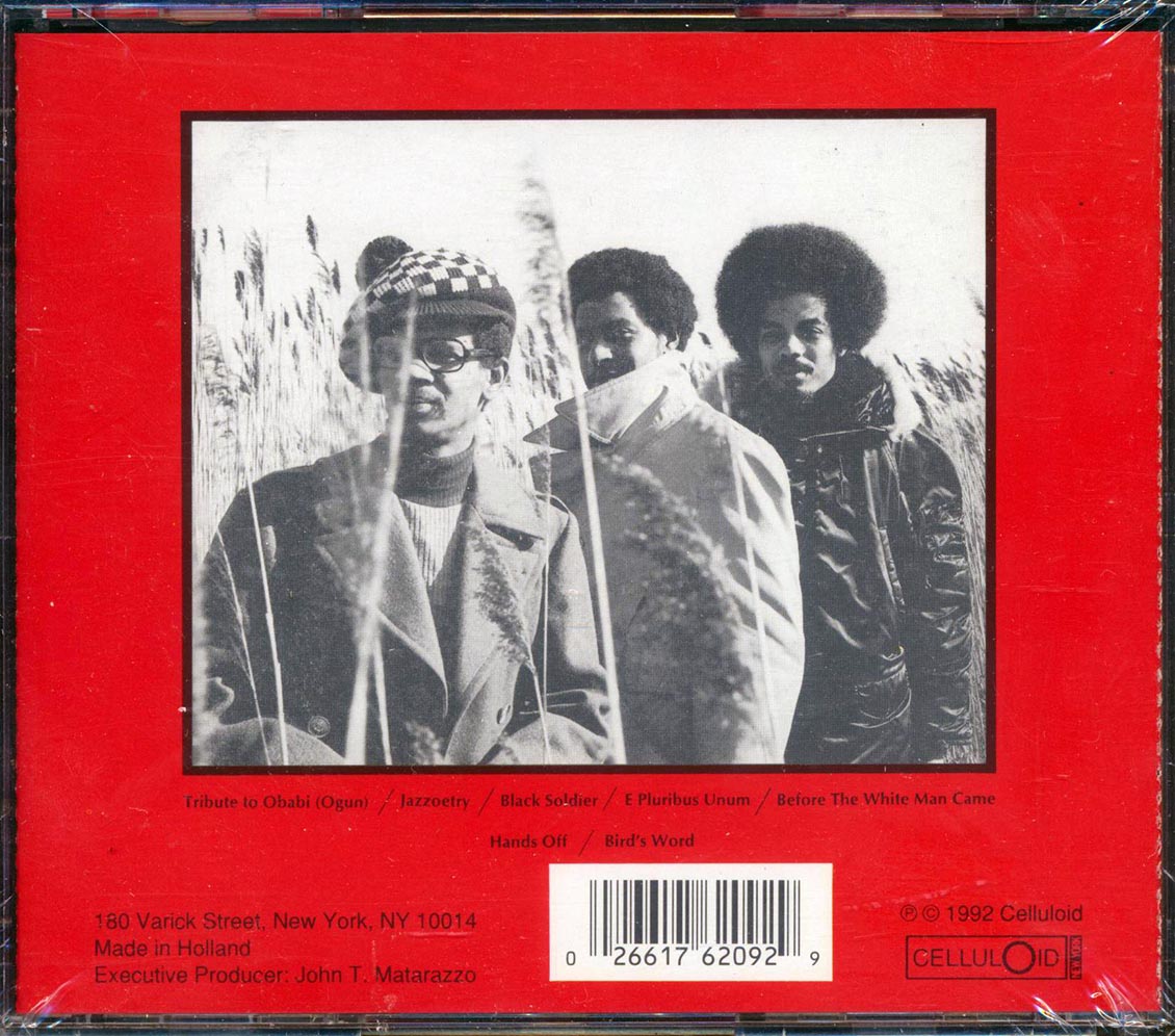 The Last Poets - Chastisment Music CD