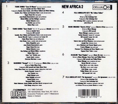Fela Kuti, Mandingo, Toure Kunde - New Africa 2 Music CD