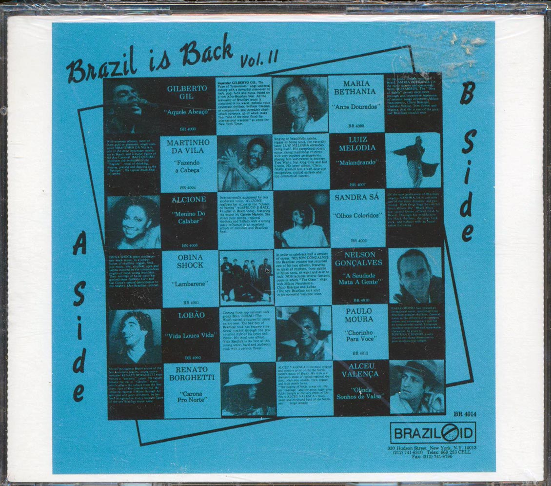 Various - Brazil Is Back Volume 2 Music CD