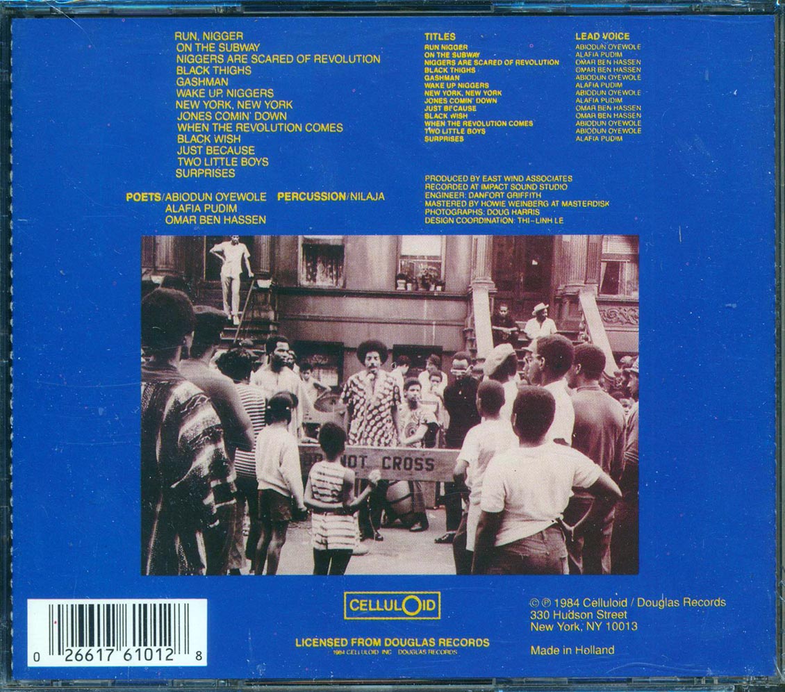 The Last Poets - The Last Poets Music CD