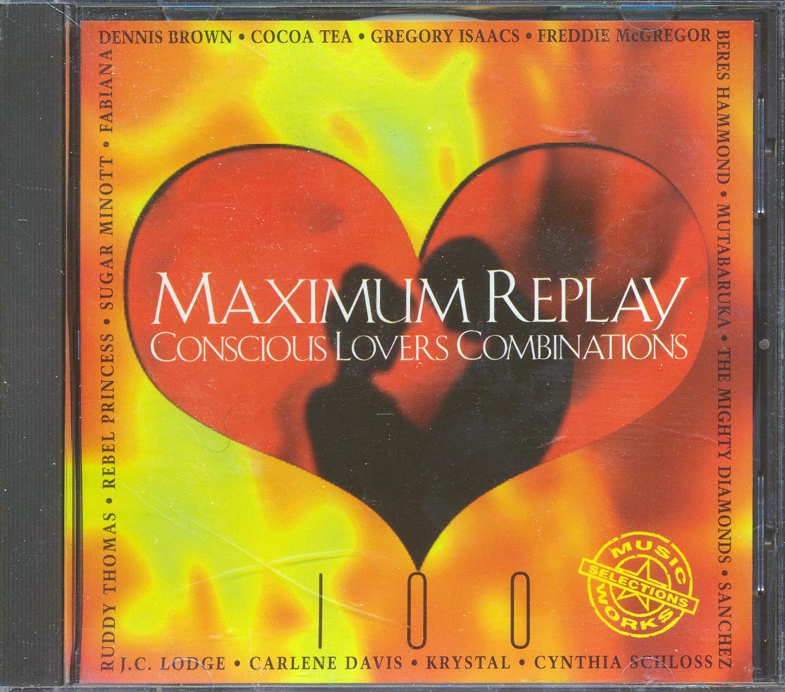 Cocoa Tea, Gregory Isaacs, Dennis Brown, Freddie McGregor, Etc. - Maximum Replay Conscious Lovers Combinations Music CD
