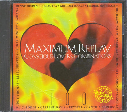 Cocoa Tea, Gregory Isaacs, Dennis Brown, Freddie McGregor, Etc. - Maximum Replay Conscious Lovers Combinations Music CD