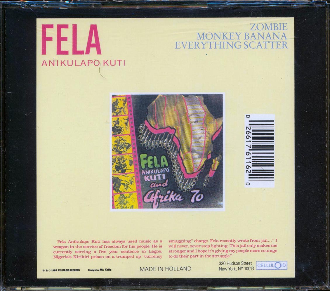Fela Kuti, Afrika 70 - Zombie Music CD