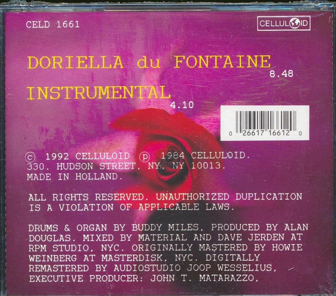 Lightnin' Rod, Jimi Hendrix - Doriella Du Fontaine Music CD