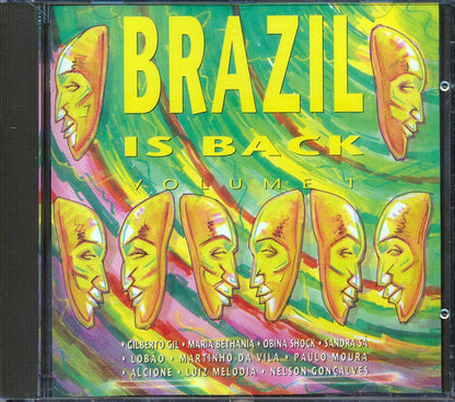 Gilberto Gil, Paulo Moura, Nelson Gonclaves, Etc. - Brazil Is Back Volume 1 Music CD