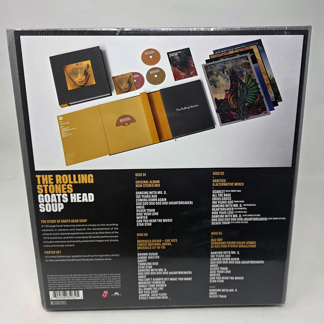 The Rolling Stones - Goats Head Soup: Super Deluxe Edition (3xCD) (incl. large booklet) (incl. large book) (LP-size box set) (incl. blu-ray) Music CD