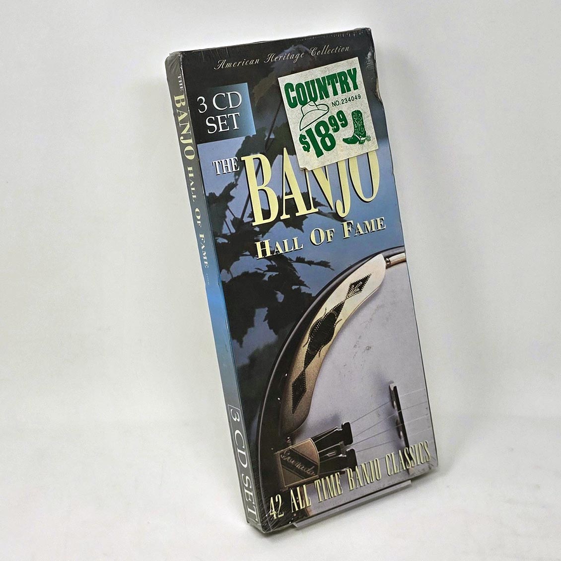The Osbourne Brothers, Lester Flatt, The Nashville Superpickers, Don Reno, Etc. - The Banjo Hall Of Fame: 42 All Time Banjo Classics (3xCD) (box set) Music CD