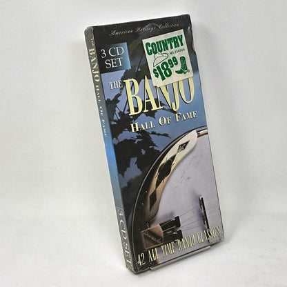 The Osbourne Brothers, Lester Flatt, The Nashville Superpickers, Don Reno, Etc. - The Banjo Hall Of Fame: 42 All Time Banjo Classics (3xCD) (box set) Music CD