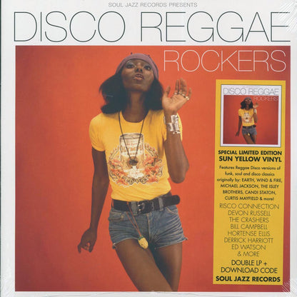 Derrick Harriott, Devon Russell, Glen Adams, Risco Connection, Etc. - Disco Reggae Rockers (2xLP) (yellow vinyl) Vinyl Record