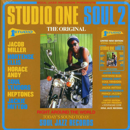 Jacob Miller, Jackie Mittoo, Soul Vendors, The Heptones, Etc. - Studio One Soul 2 (ltd. ed.) (2xLP) (yellow vinyl) Vinyl Record
