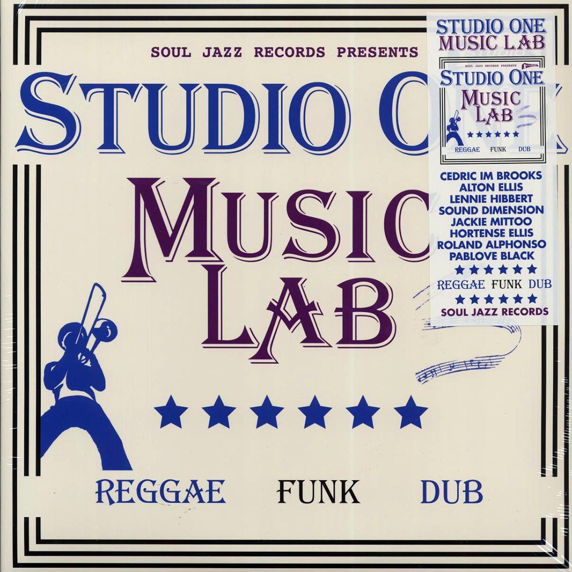 Sound Dimension, Jackie Mittoo, Lennie Hibbert, Cedric Brooks, Etc. - Studio One Music Lab (2xLP) Vinyl Record