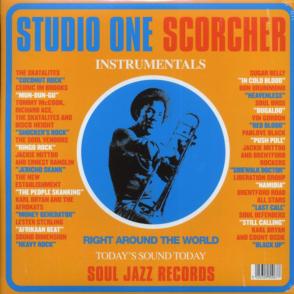 The Skatalites, Soul Vendors, Sound Dimension, Cedric Brooks, Etc. - Studio One Scorcher: Instrumentals (ltd. ed.) (3xLP) (orange vinyl) Vinyl Record