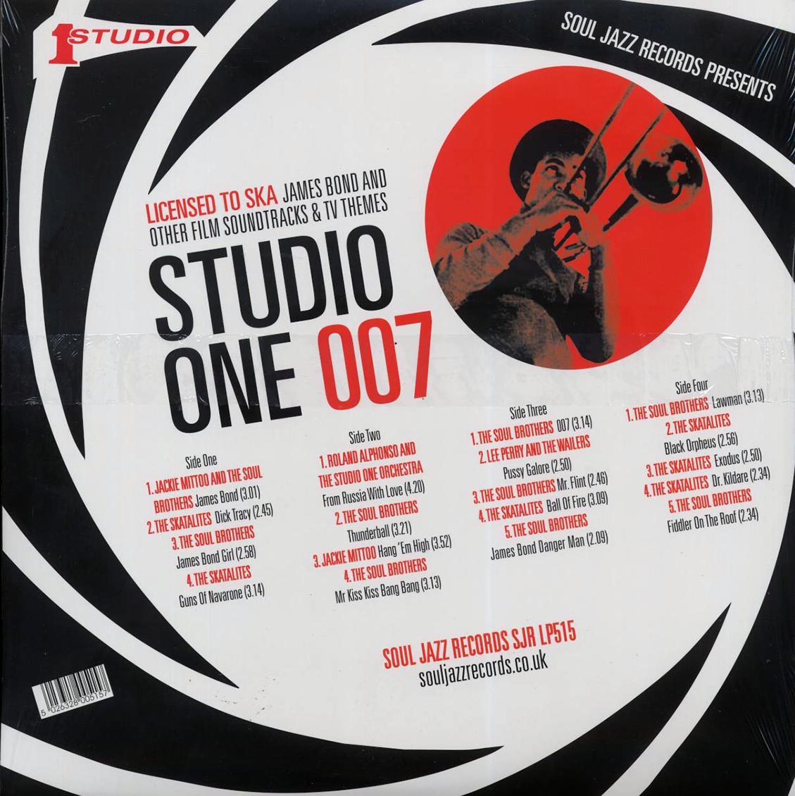 Lee Perry, The Skatalites, Jackie Mittoo, Roland Alphonso, Etc. - Studio One 007: Licensed To Ska (2xLP) Vinyl Record