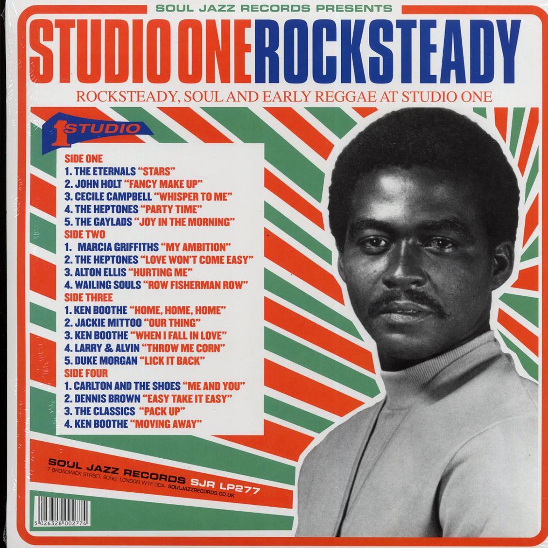 The Eternals, The Gaylads, Ken Boothe, Carlton & The Shoes, Dennis Brown, Etc. - Studio One Rocksteady: Rocksteady, Soul And Early Reggae At Studio One (2xLP) Vinyl Record