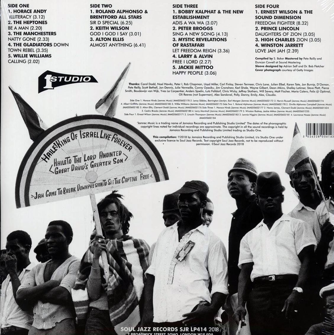 The Gladiators, Willie Williams, The Heptones, Horace Andy, Etc. - Black Man?s Pride 2: Righteous Are The Sons And Daughters Of Jah (2xLP) Vinyl Record