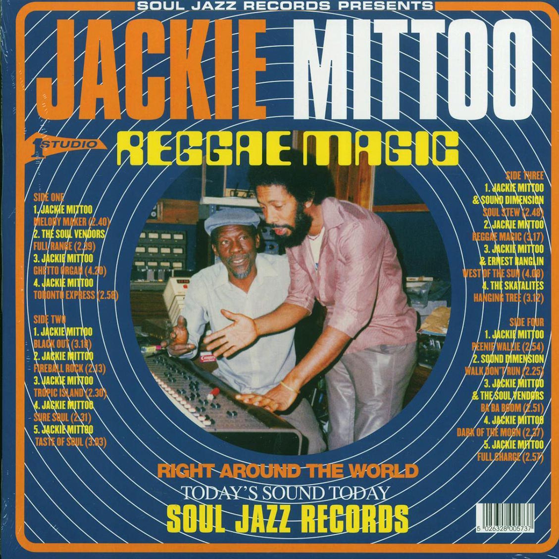 Jackie Mittoo - Reggae Magic (2xLP) Vinyl Record