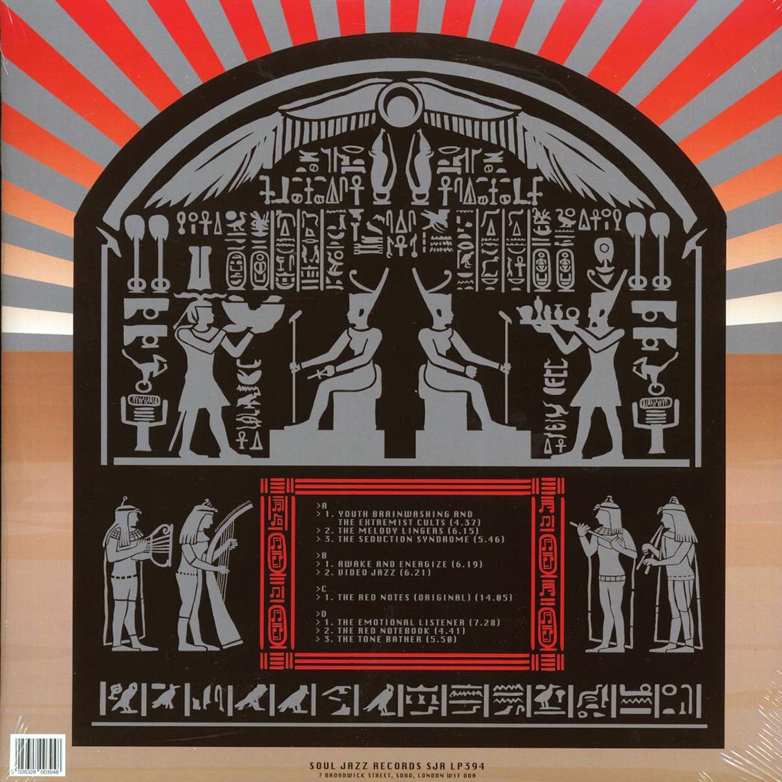 Hieroglyphic Being - The Red Notes (ltd. ed.) (2xLP) Vinyl Record