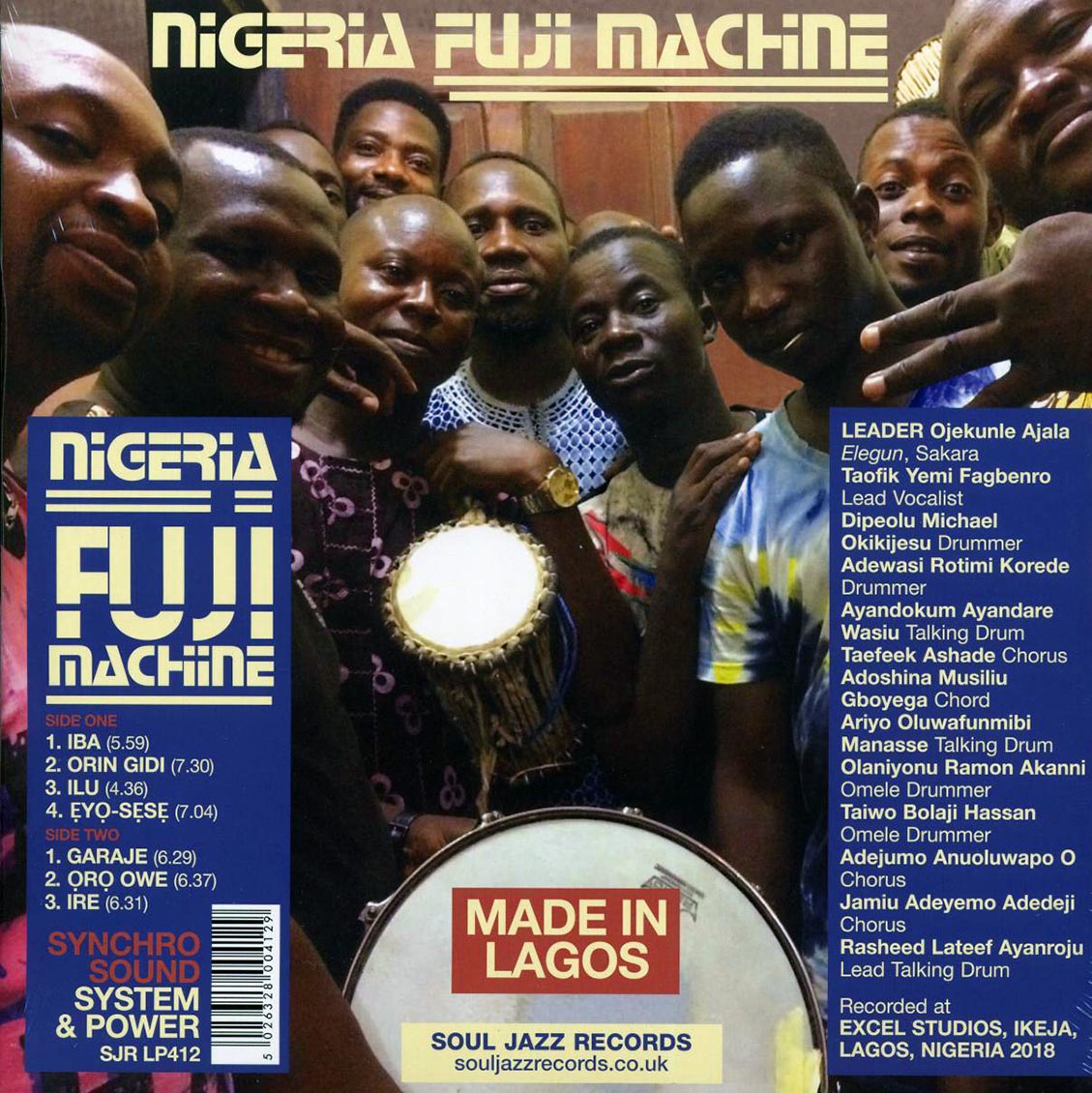 Nigeria Fuji Machine - Synchro Sound System & Power (180g) Vinyl Record