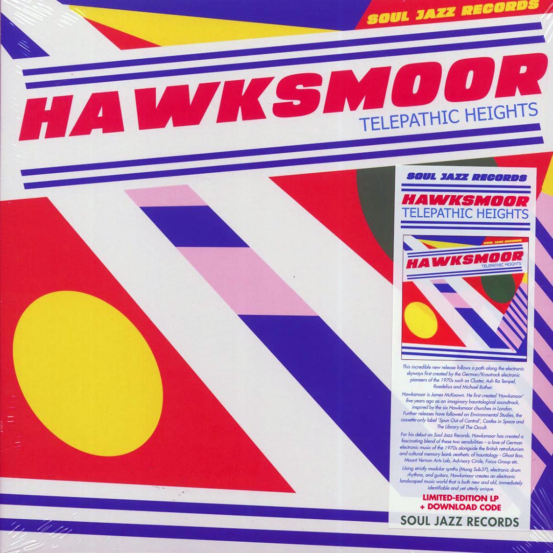 Hawksmoor - Telepathic Heights (ltd. ed.) Vinyl Record