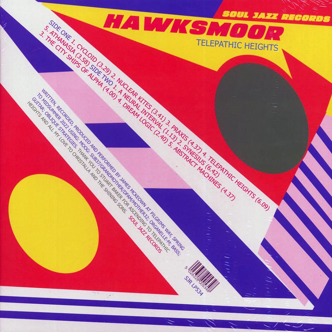 Hawksmoor - Telepathic Heights (ltd. ed.) Vinyl Record