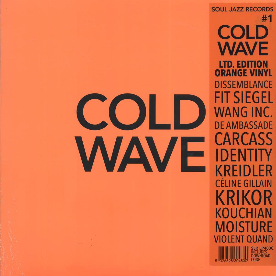 Various - Cold Wave #1 (ltd. ed.) (2xLP) (orange vinyl) Vinyl Record