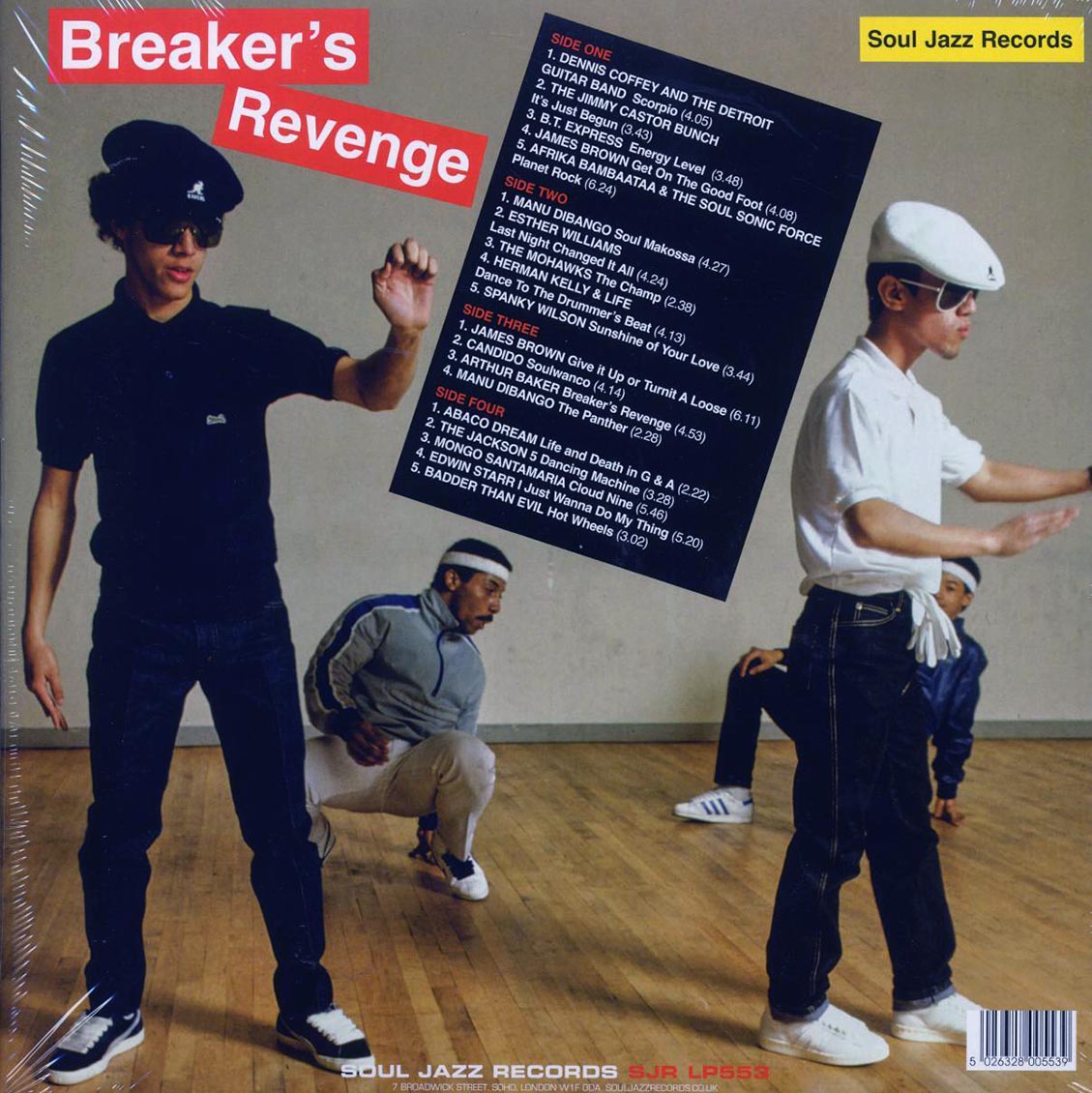BT Express, Spanky Wilson, Candido, Manu Dibango, The Mohawks, The Jackson 5, Etc. - Arthur Baker Presents Breaker's Revenge: Original B-Boy & B-Girl Breakdance Classics 1970-84 (2xLP) Vinyl Record