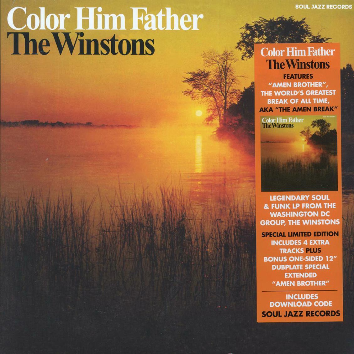 The Winstons - Color Him Father (+4 bonus tracks) (ltd. ed.) (2xLP) Vinyl Record