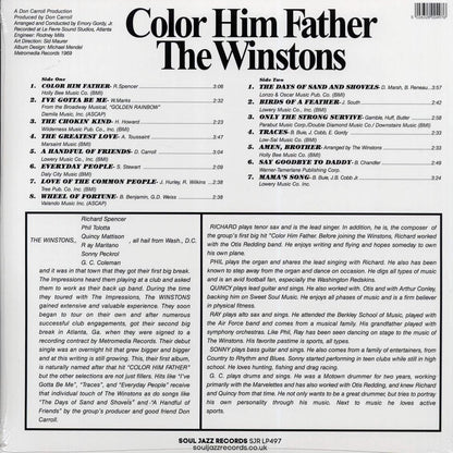 The Winstons - Color Him Father (+4 bonus tracks) (ltd. ed.) (2xLP) Vinyl Record