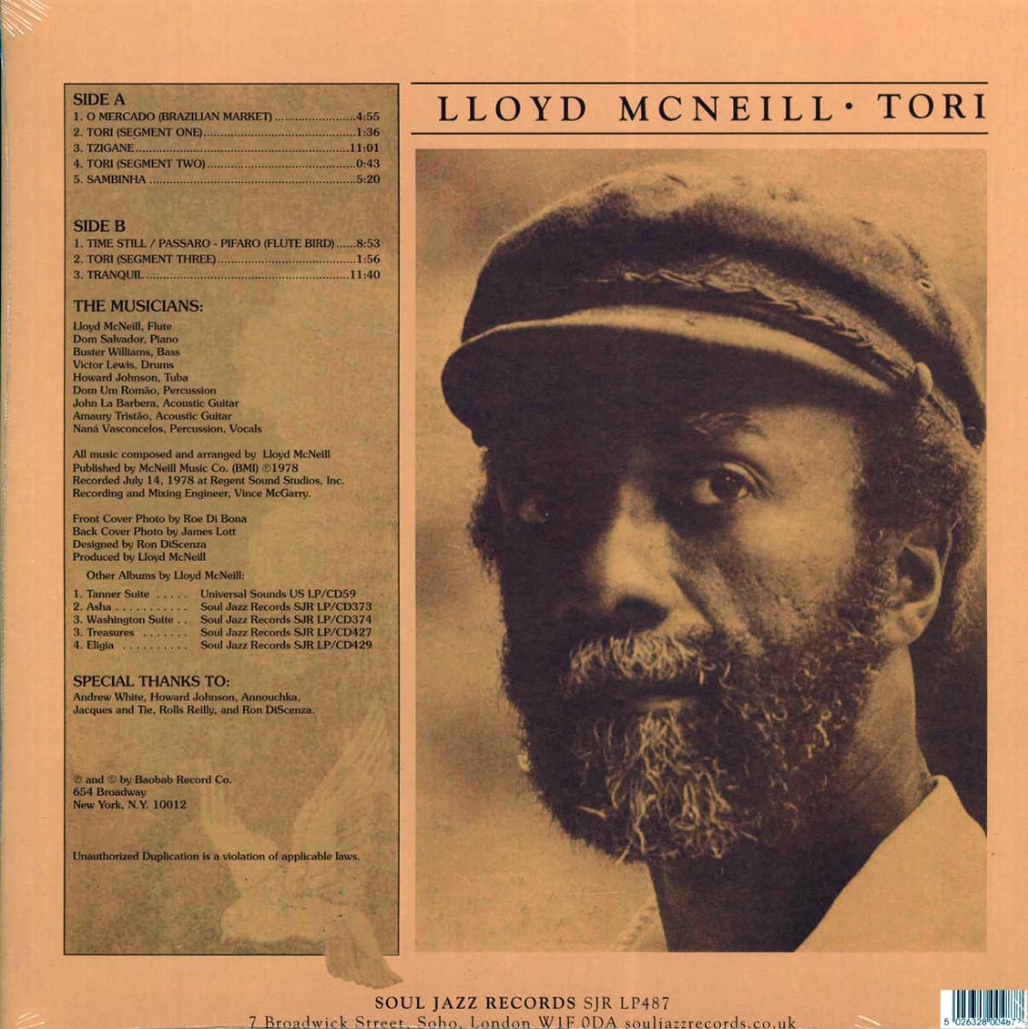 Lloyd McNeill - Tori (ltd. ed.) Vinyl Record