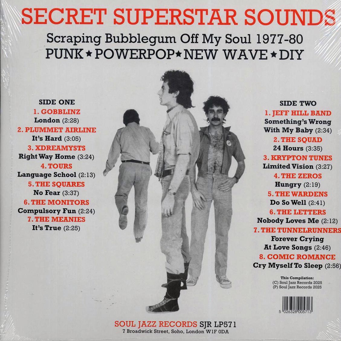 Various - Secret Superstar Sounds: Scraping Bubblegum Off My Soul 1977-80 Vinyl Record