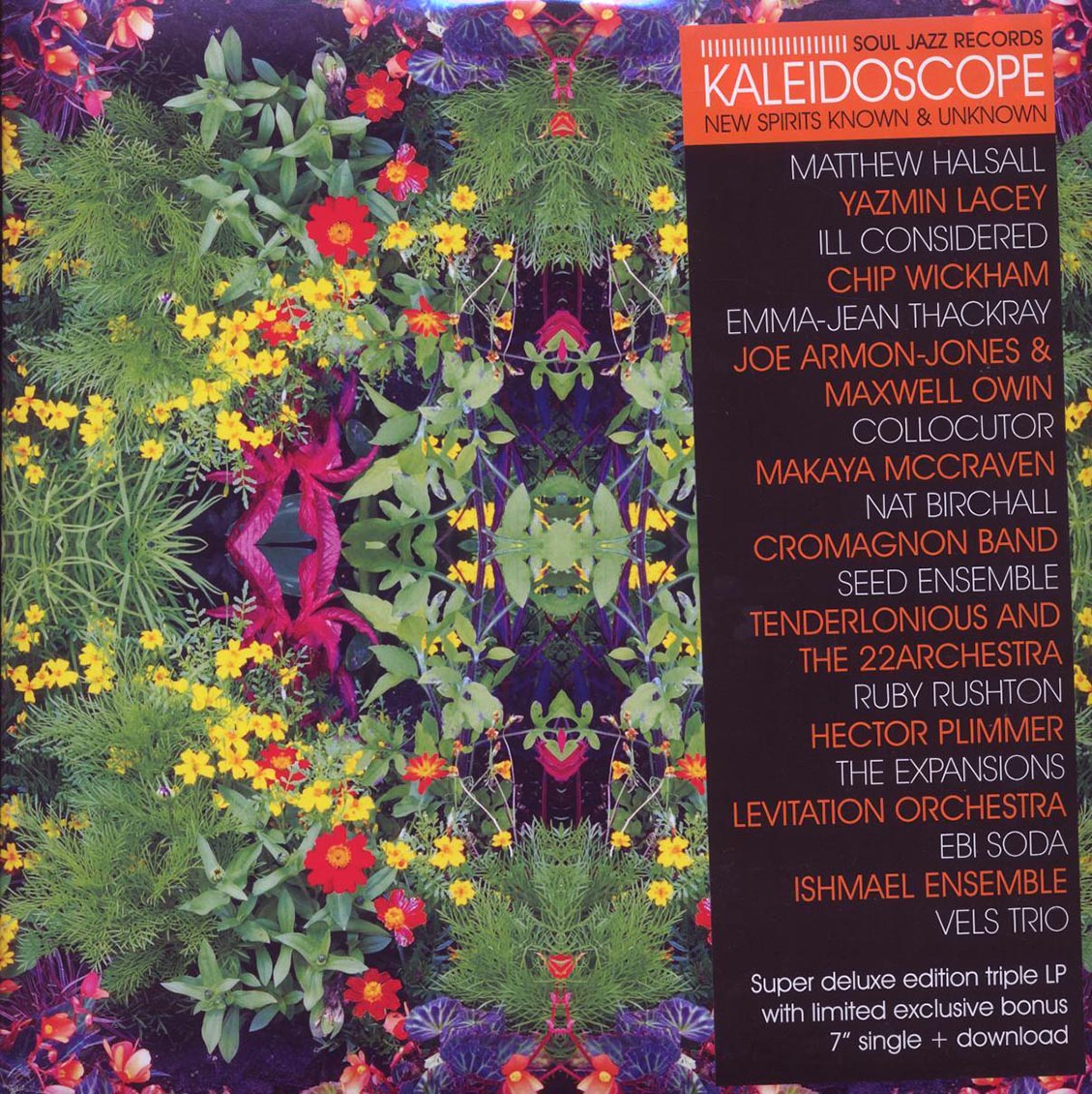 Matthew Halsall, Yazmin Lacey, Ill Considered, Etc. - Kaleidoscope: New Spirits Known & Unknown (ltd. ed.) (3xLP) (deluxe edition) (incl. a bonus 45rpm vinyl) Vinyl Record