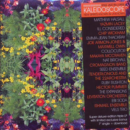 Matthew Halsall, Yazmin Lacey, Ill Considered, Etc. - Kaleidoscope: New Spirits Known & Unknown (ltd. ed.) (3xLP) (deluxe edition) (incl. a bonus 45rpm vinyl) Vinyl Record