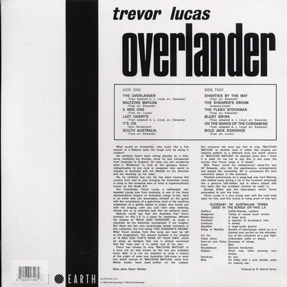 Trevor Lucas - Overlander (RSD 2022) (orange vinyl) Vinyl Record
