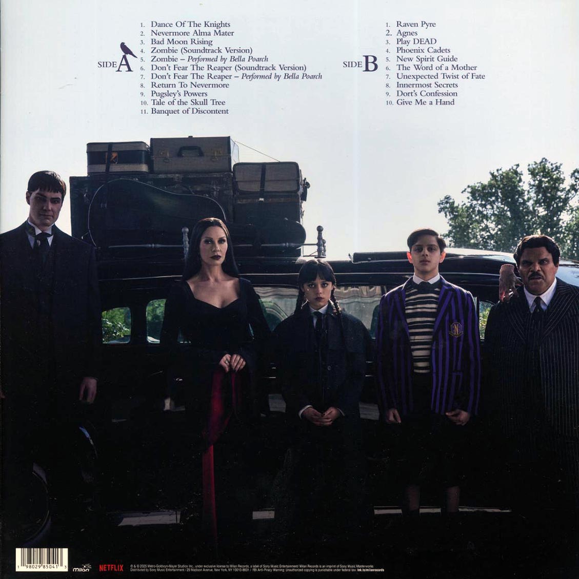 Various, Chris Bacon - Wednesday, Season 2: Soundtrack Highlights From The Netflix Series (purple marble) Vinyl Record