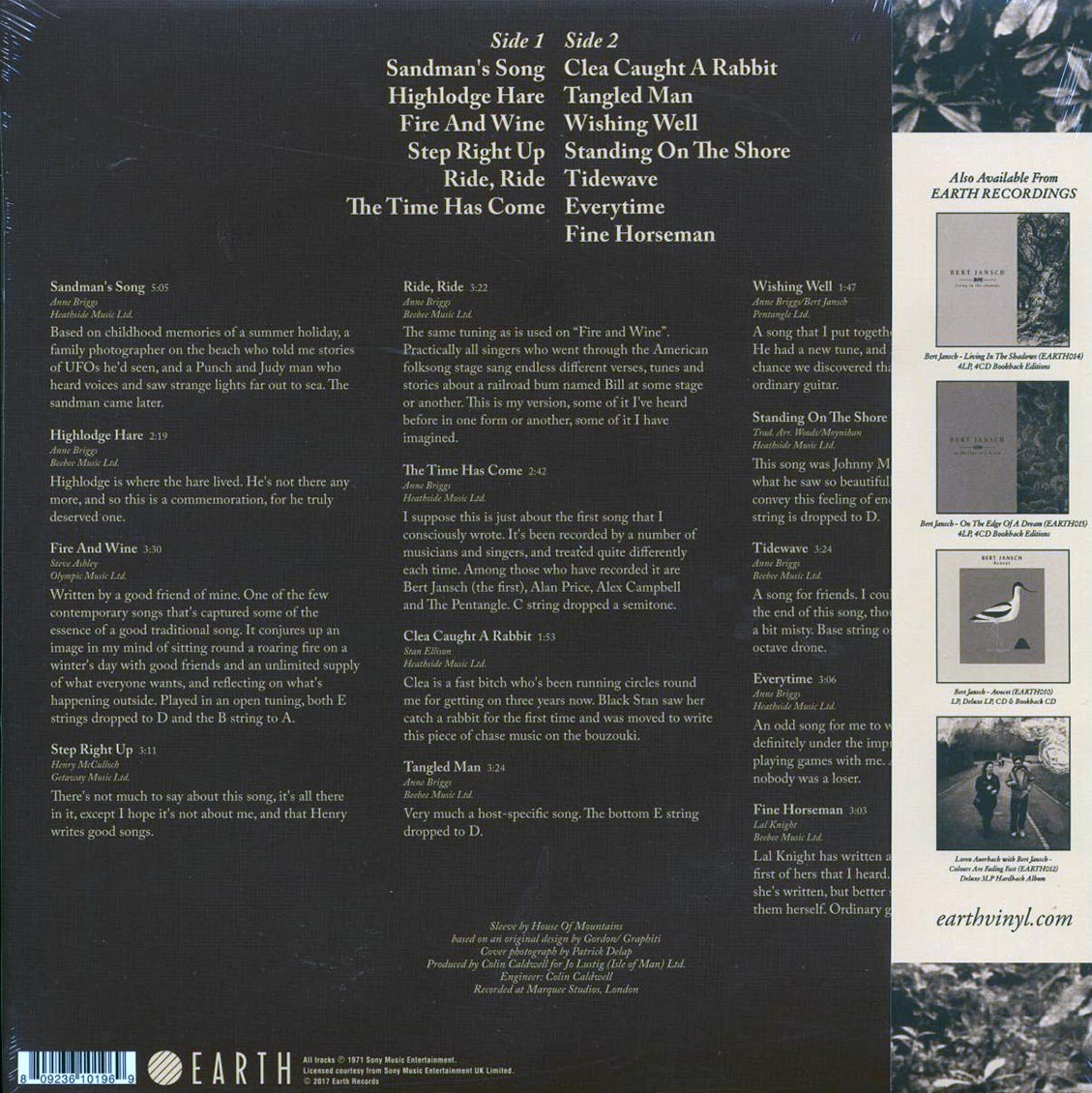 Anne Briggs - The Time Has Come Vinyl Record