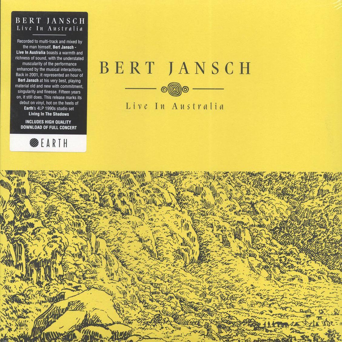 Bert Jansch - Live In Australia (remastered) Vinyl Record