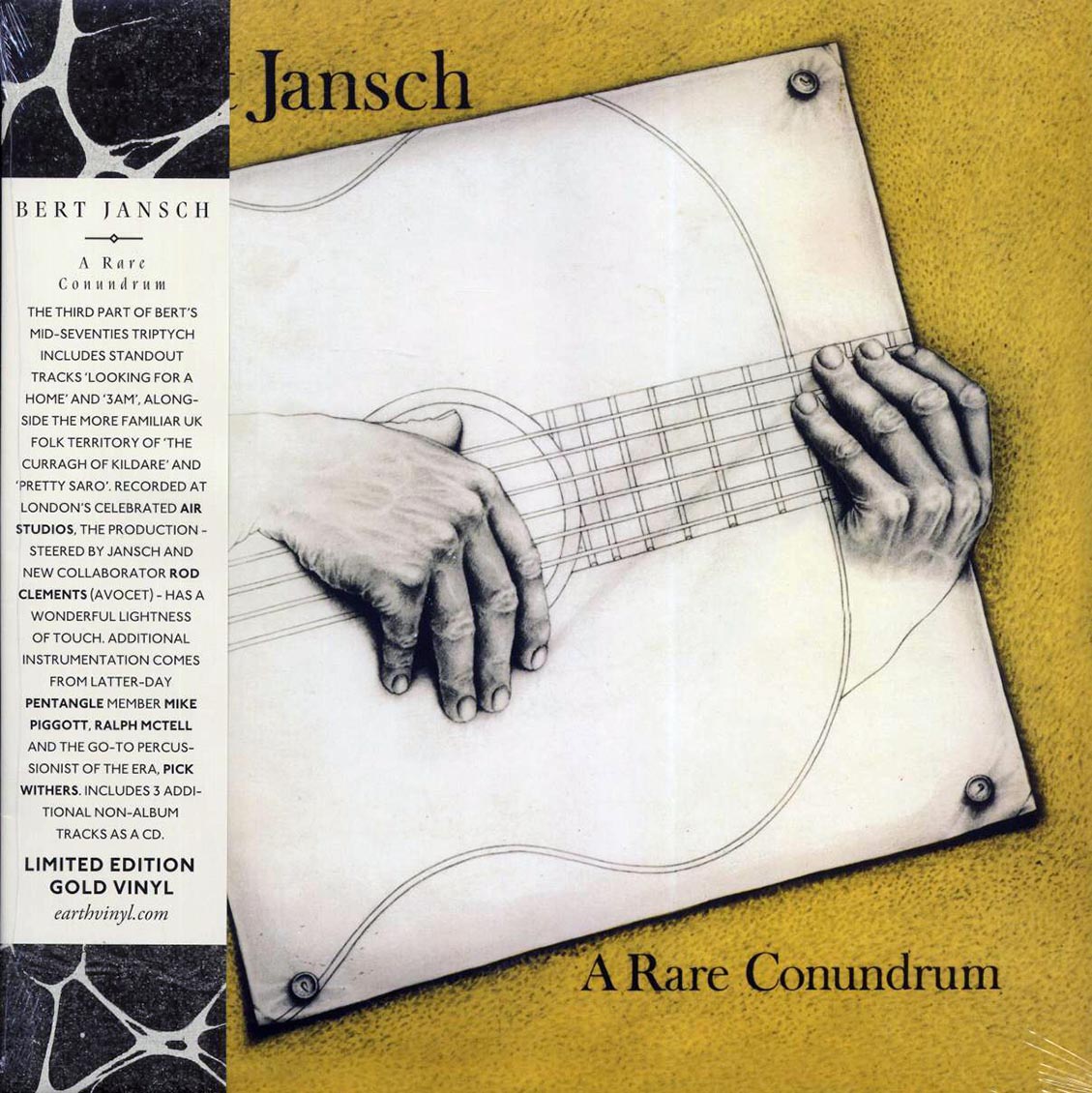 Bert Jansch - A Rare Conundrum (RSD 2017) (ltd. ed.) (gold vinyl) Vinyl Record